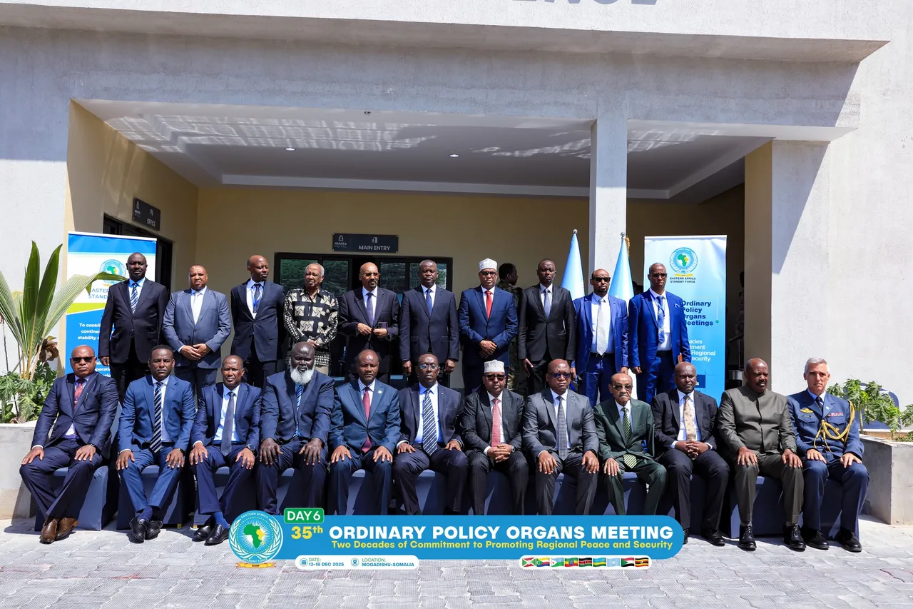 Wasiirka Gaashaandhigga Soomaaliya oo shir-guddoomiyay kalfadhiga Golaha Wasiirrada EASF: Muqdisho