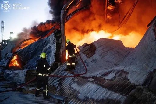 7 killed, 15 injured in Russian missile attack on port facilities in Ukraine's Odesa region