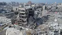 Israeli gunfire in Gaza City ceasefire zones traps and wounds Palestinian families