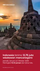 Indonesia terima 12,76 juta wisatawan mancanegara hingga Oktober 2025
