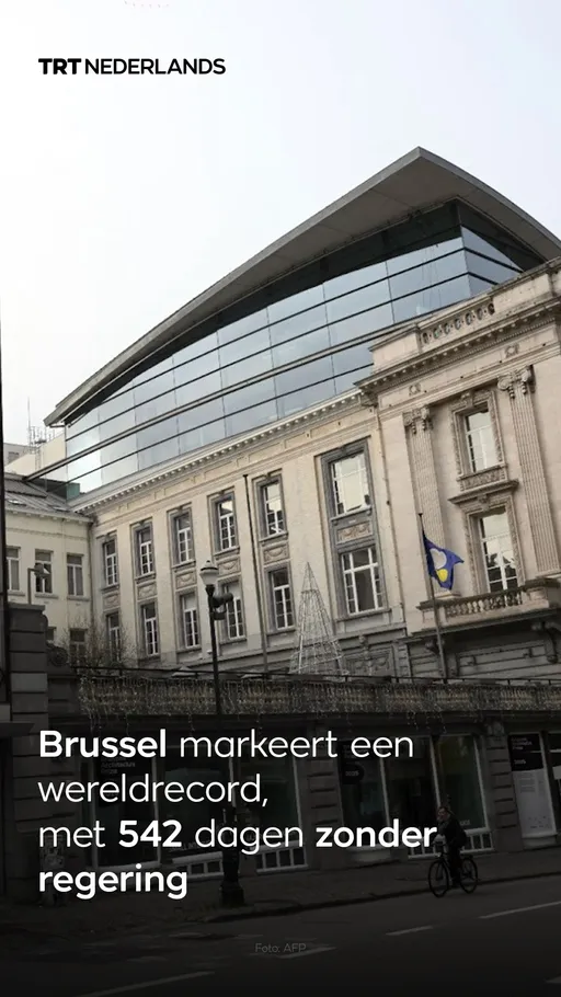 Het parlement in Brussel zit meer dan 540 dagen zonder regering, wat een wereldrecord markeert