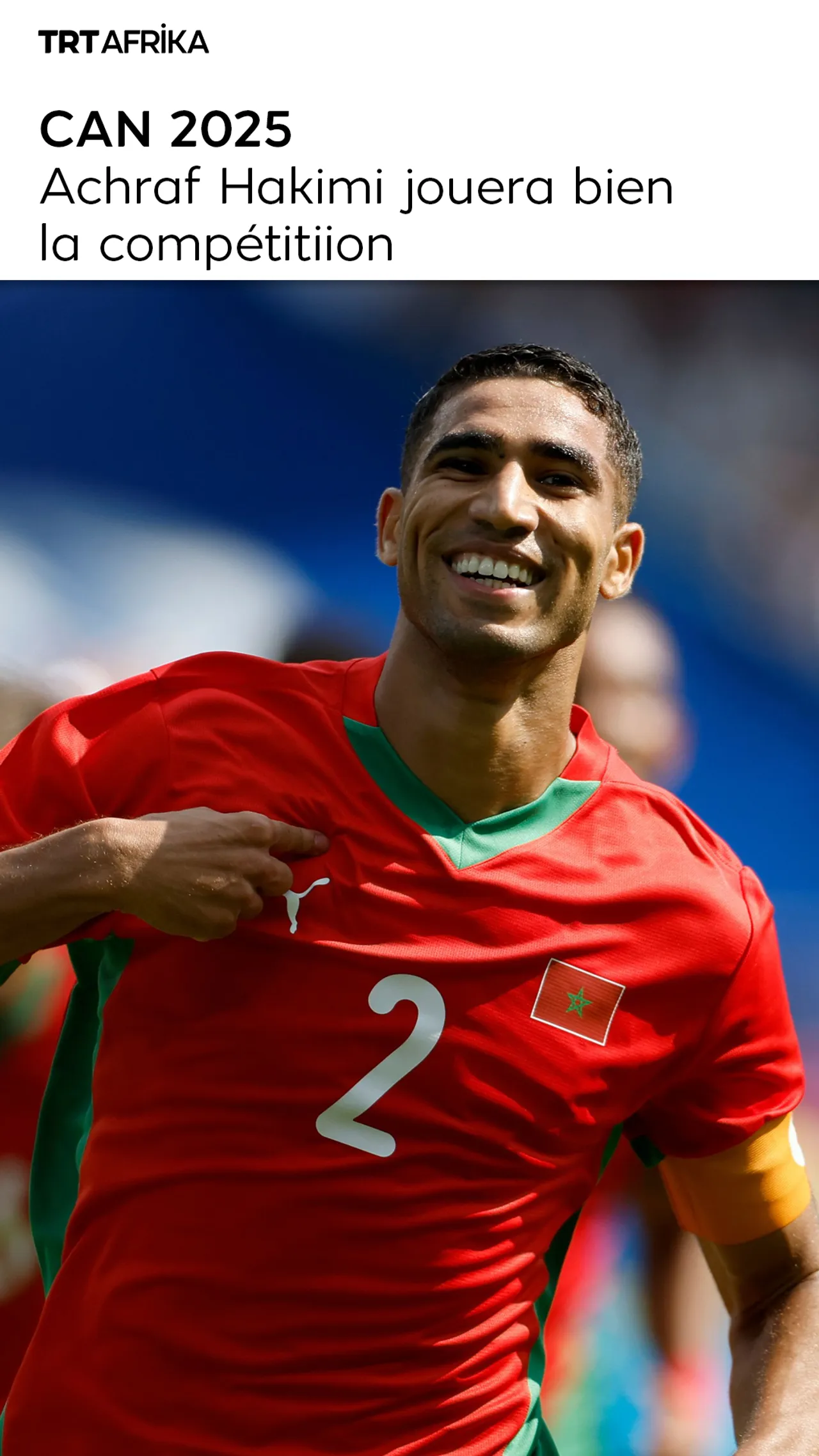 Achraf Hakimi bien présent à la CAN 2025