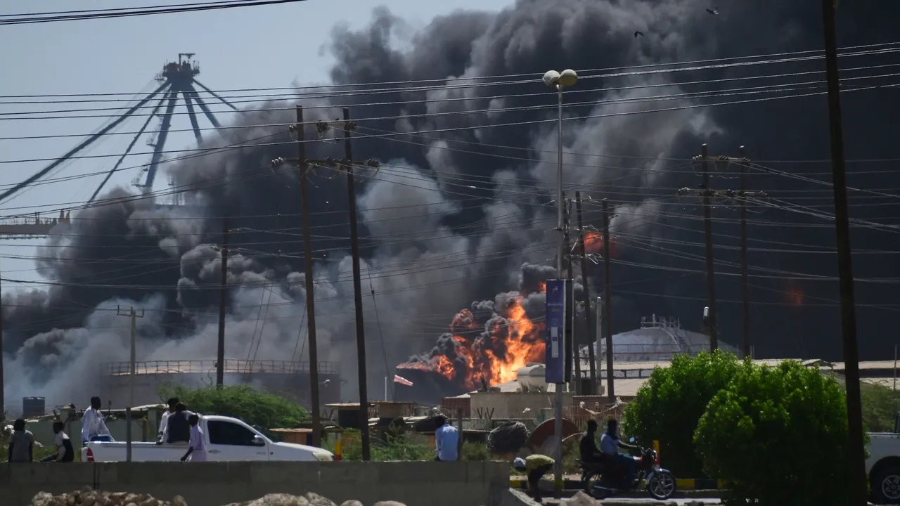 Sudan drone attack on Darfur market kills 10 people, rescuers say