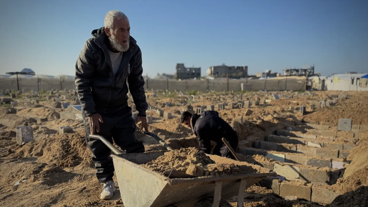 'I buried 18,000 people': Elderly Gaza undertaker recounts toll of Israel's genocidal war