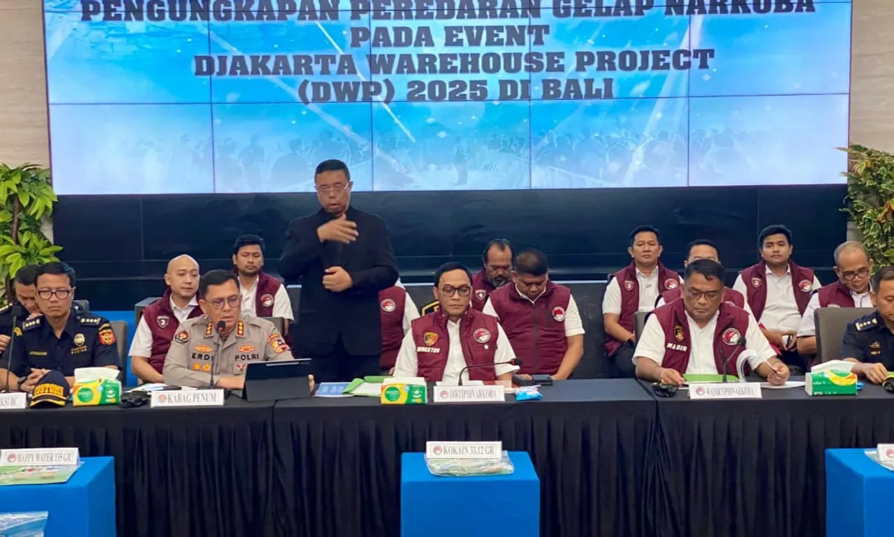 Polisi gagalkan peredaran narkoba jelang festival DWP 2025 di Bali