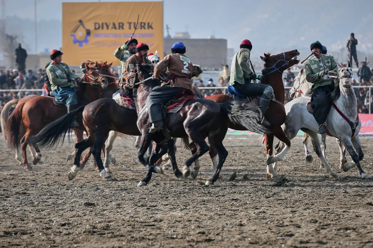Thousands cheer on Afghanistan's traditional buzkashi equestrian games in Kabul