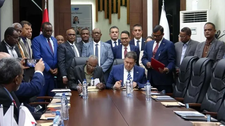 توقيع مذكرة تفاهم لتوأمة ميناء مرسين التركي وميناء بورتسودان