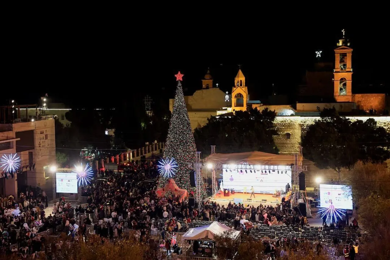 Палестина впервые отмечает Рождество без израильских ракет