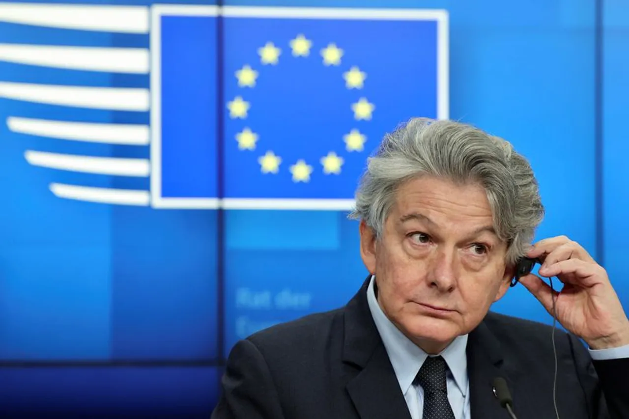 Escalatie in conflict om tech-regels: VS leggen inreisverbod op aan oud-Eurocommissaris Breton