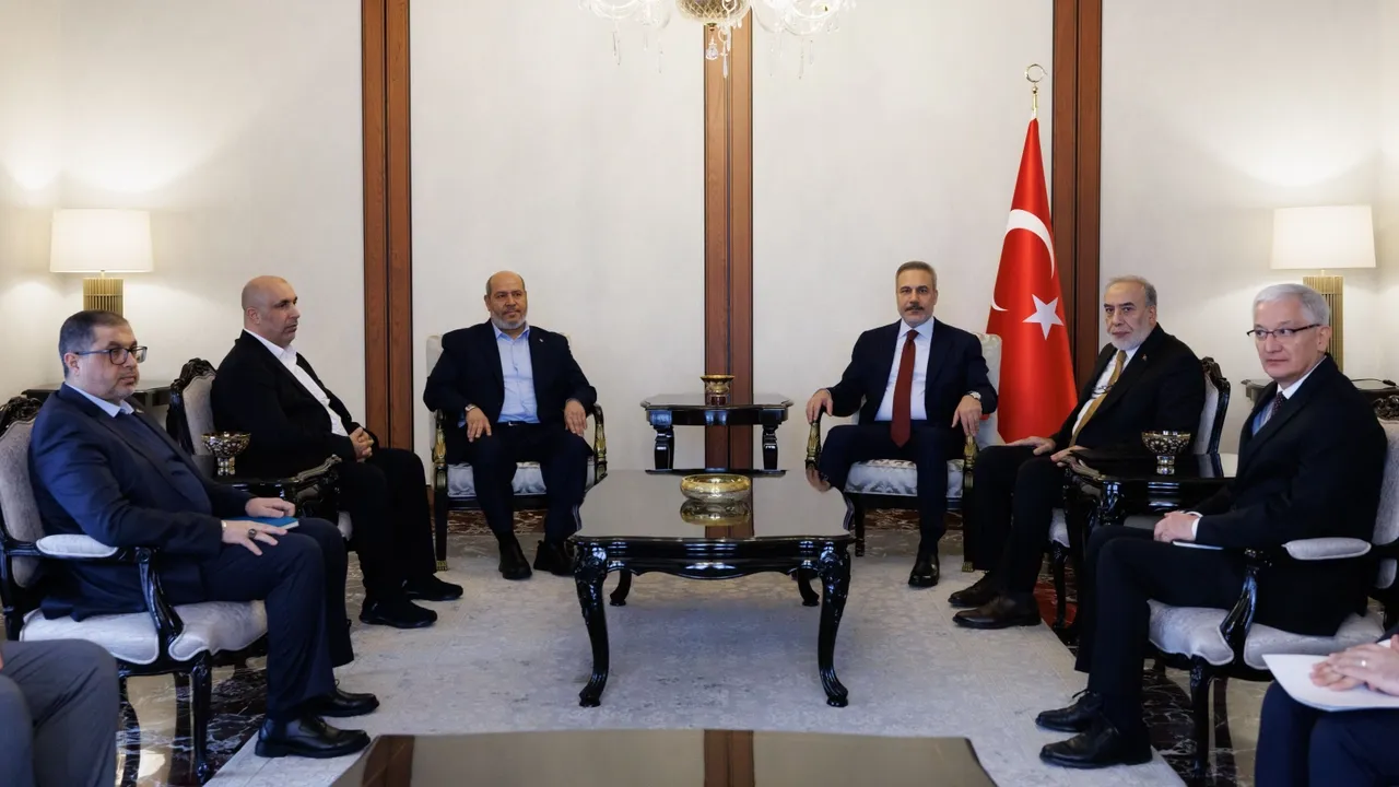 أنقرة.. فيدان يبحث مع وفد من حماس المرحلة الثانية من اتفاق غزة والأوضاع الإنسانية
