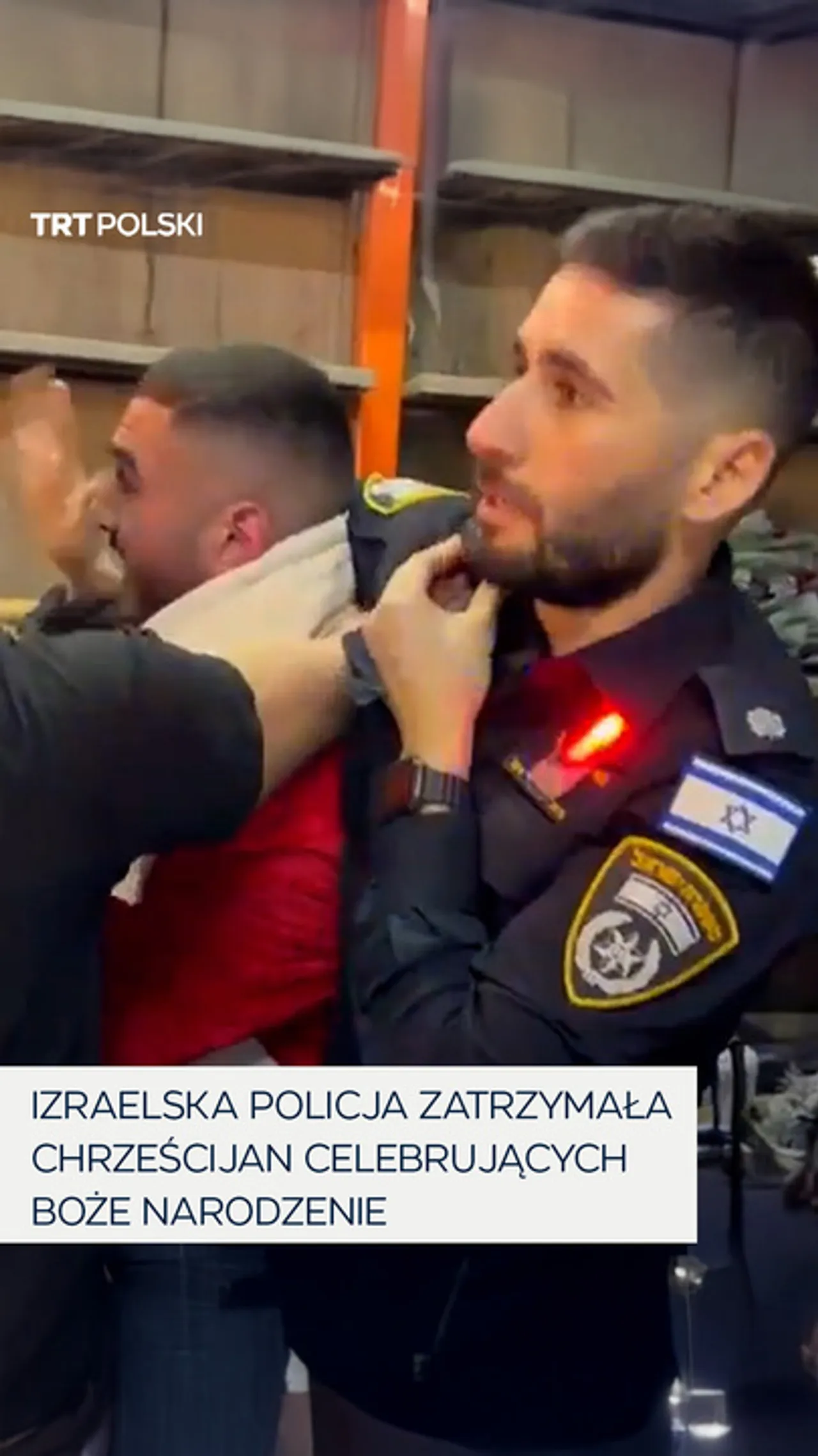 Izraelska policja zatrzymała chrześcijan podczas obchodów Bożego Narodzenia