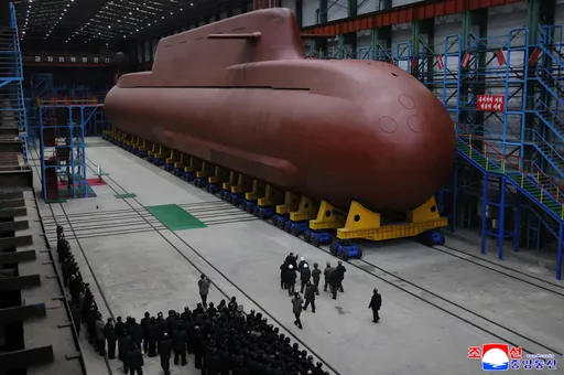 North Korea showcases progress on nuclear-powered submarine