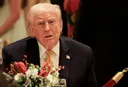 Trump calls Democrats 'radical left scum' in Christmas Eve message