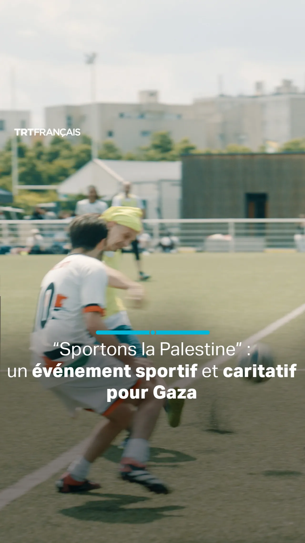Jouer au football pour la Palestine