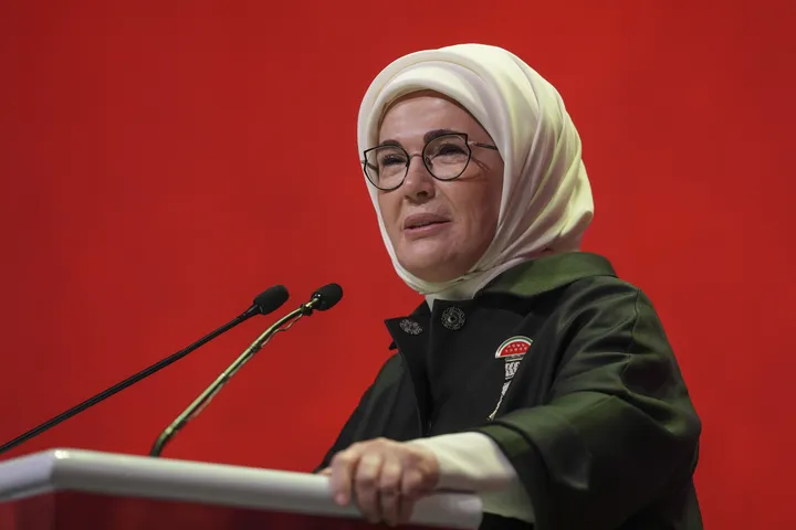 Emine Erdogan: We believe, like Palestinians, that Gaza will rise from the ashes
