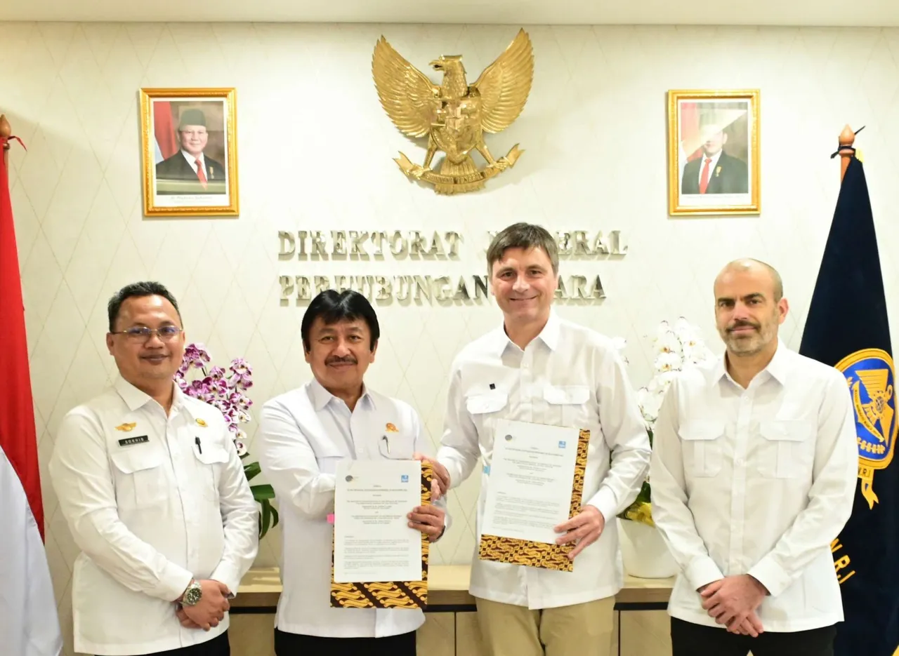 Indonesia dan Prancis perbarui kerja sama penerbangan sipil lewat penandatanganan Annex V