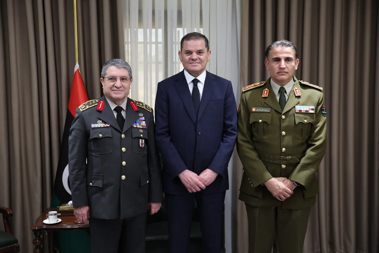 دیدار رئیس ستاد کل نیروهای مسلح ترکیه با نخستوزیر لیبی در طرابلس