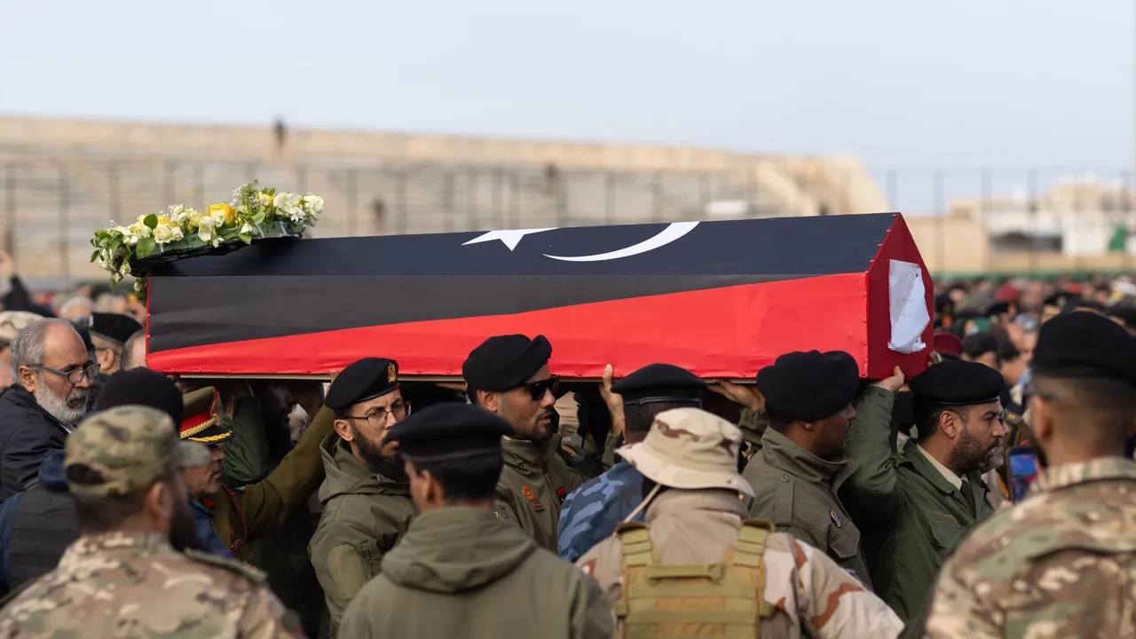 Libya mourns army chief killed in aircraft crash
