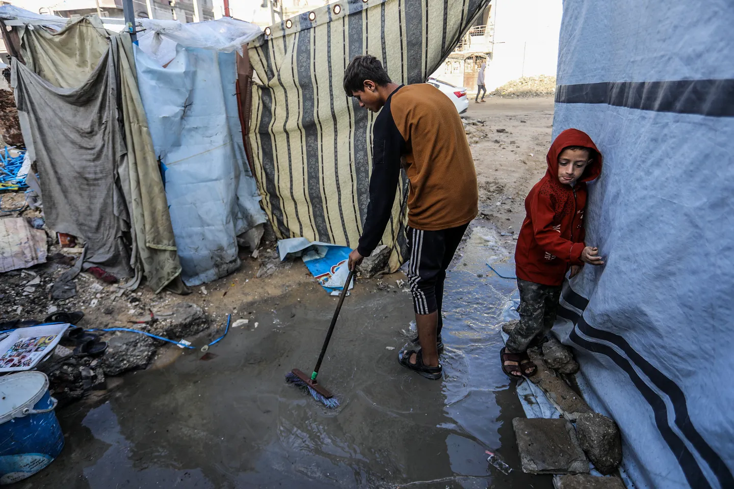 L’ONU met en garde contre l’aggravation des difficultés hivernales à Gaza