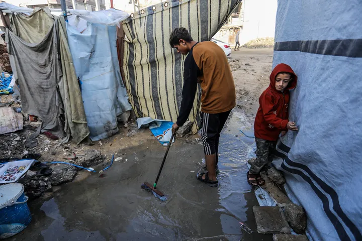 L’ONU met en garde contre l’aggravation des difficultés hivernales à Gaza