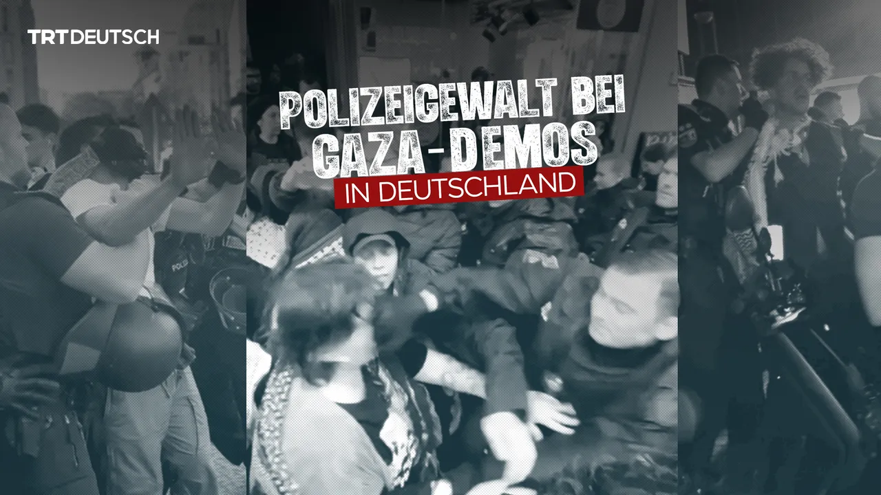 Polizeigewalt bei Gaza-Demos in Deutschland