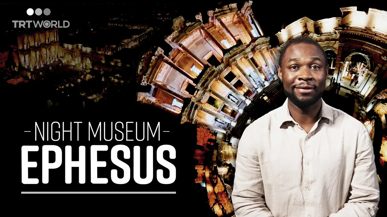 What it’s like to walk through Ephesus after sunset