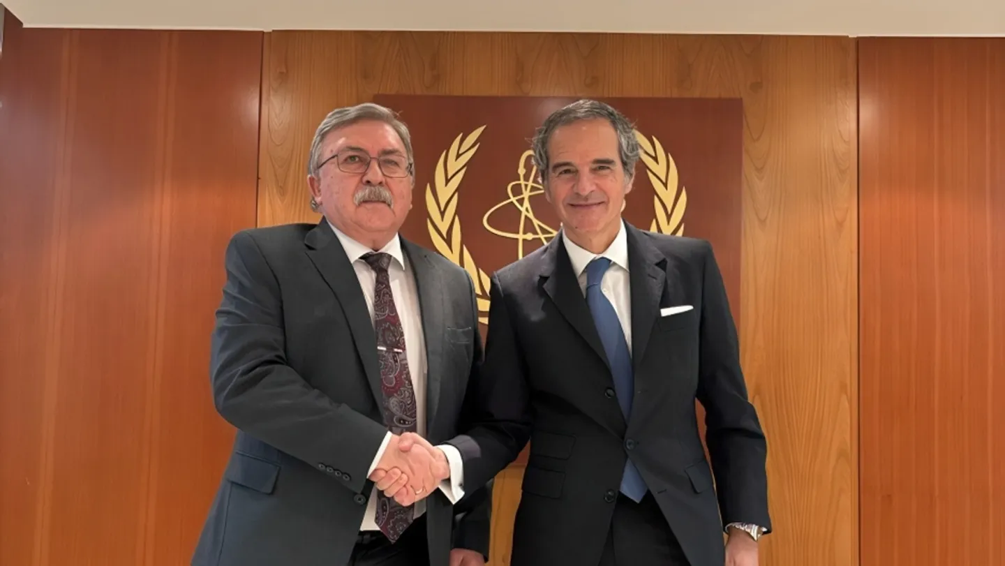 دیدار اولیانوف با گروسی درباره وضعیت برنامه هسته‌ای ایران