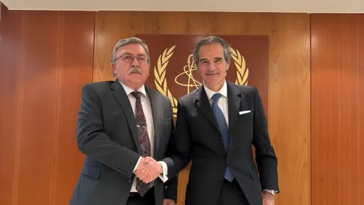 دیدار اولیانوف با گروسی درباره وضعیت برنامه هسته‌ای ایران