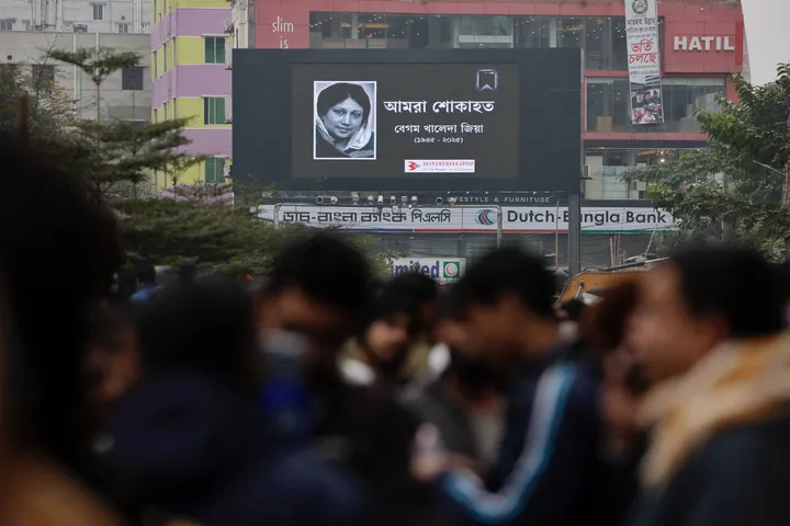 Bangladesh declares three-day state mourning for former PM Zia