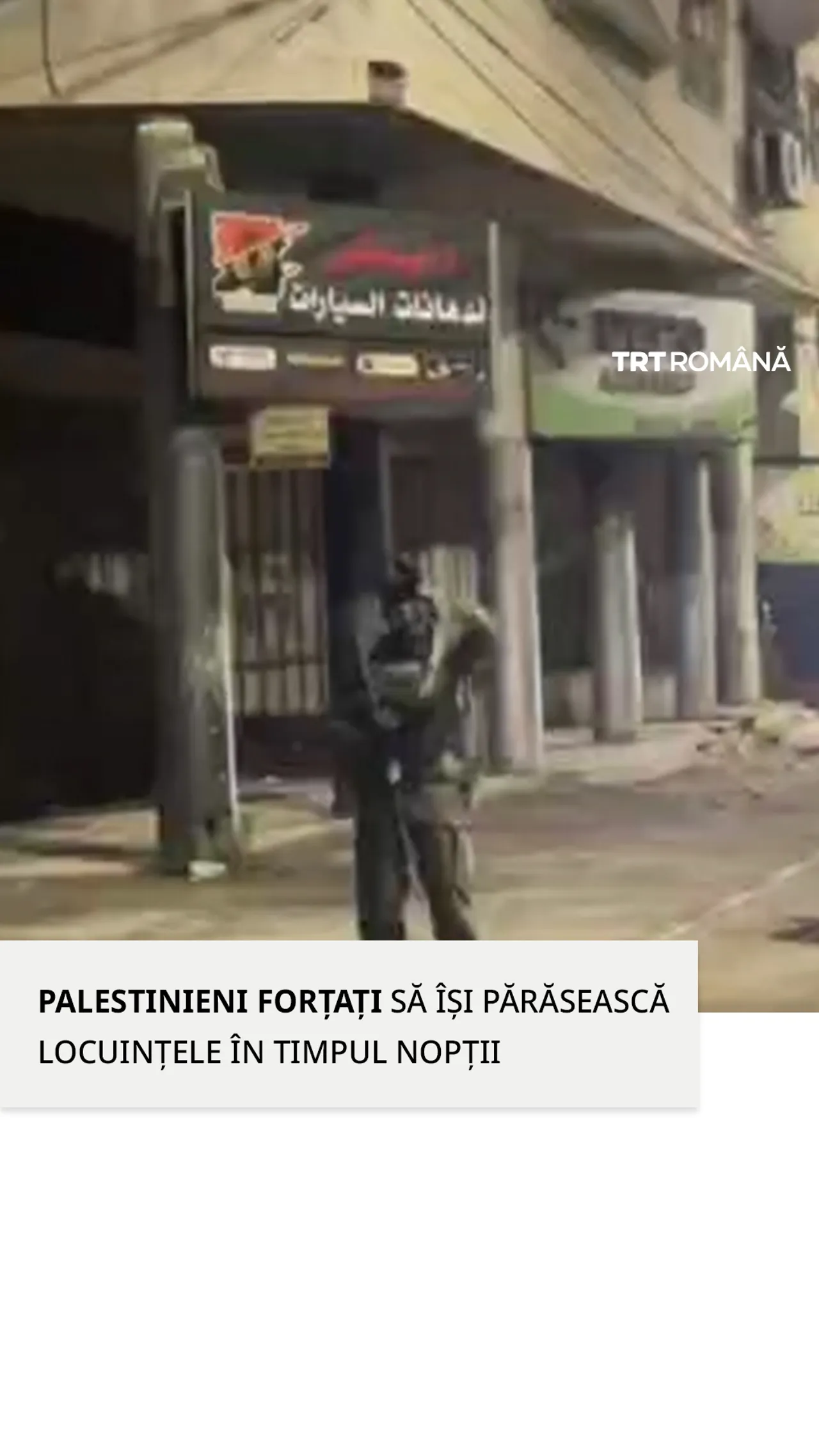 Palestinienii alungați din locuințele lor înainte de luarea cu asalt a Mormântul lui Iosif
