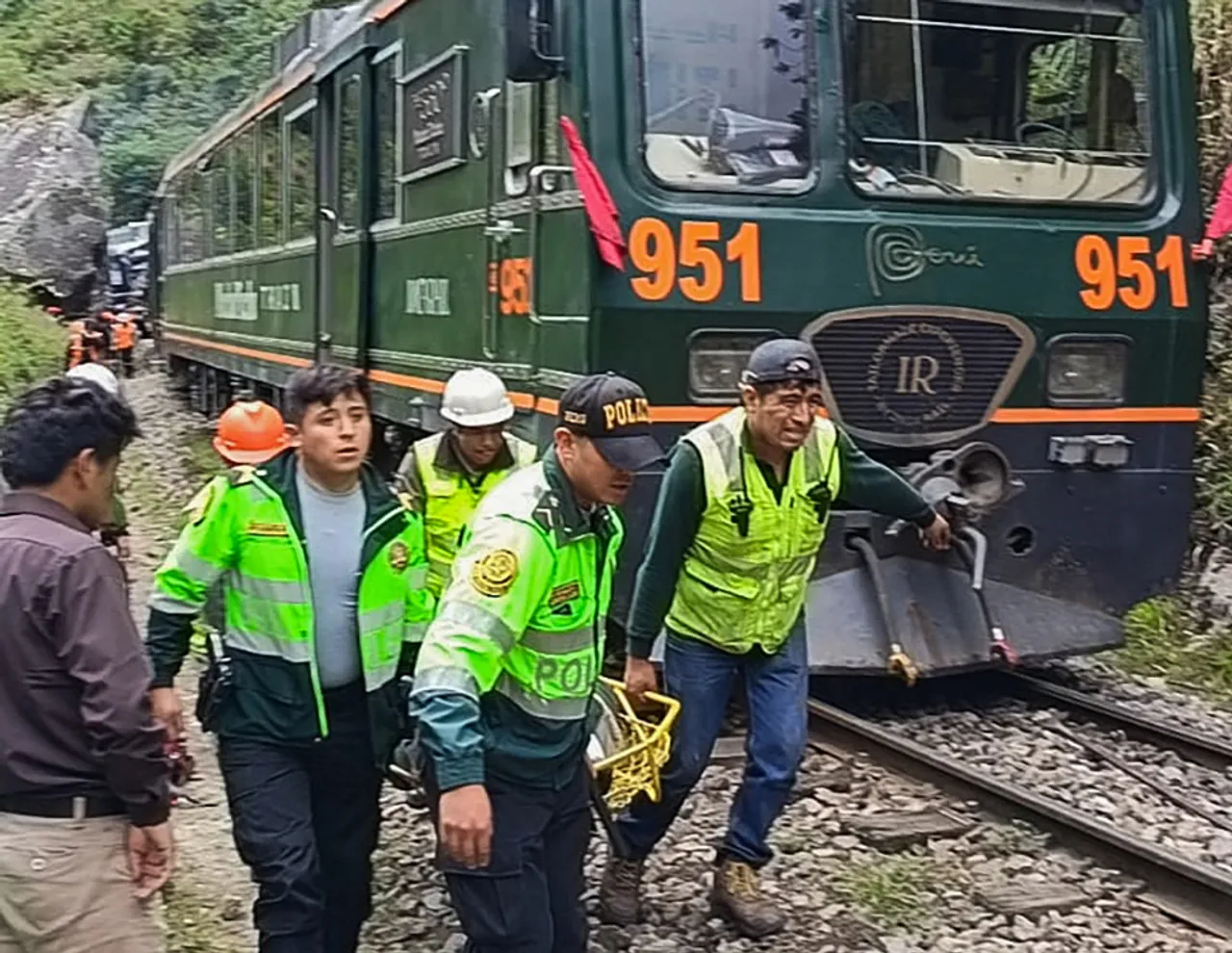 One killed, at least 40 injured in train crash on Machu Picchu line in Peru