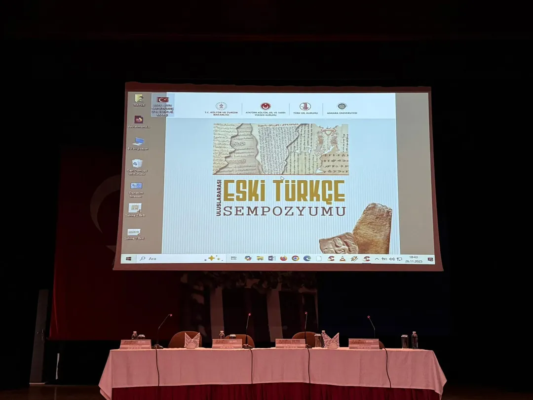 Anqarada qadimgi turkiy tillar bo'yicha xalqaro simpozium bo'lib o'tmoqda