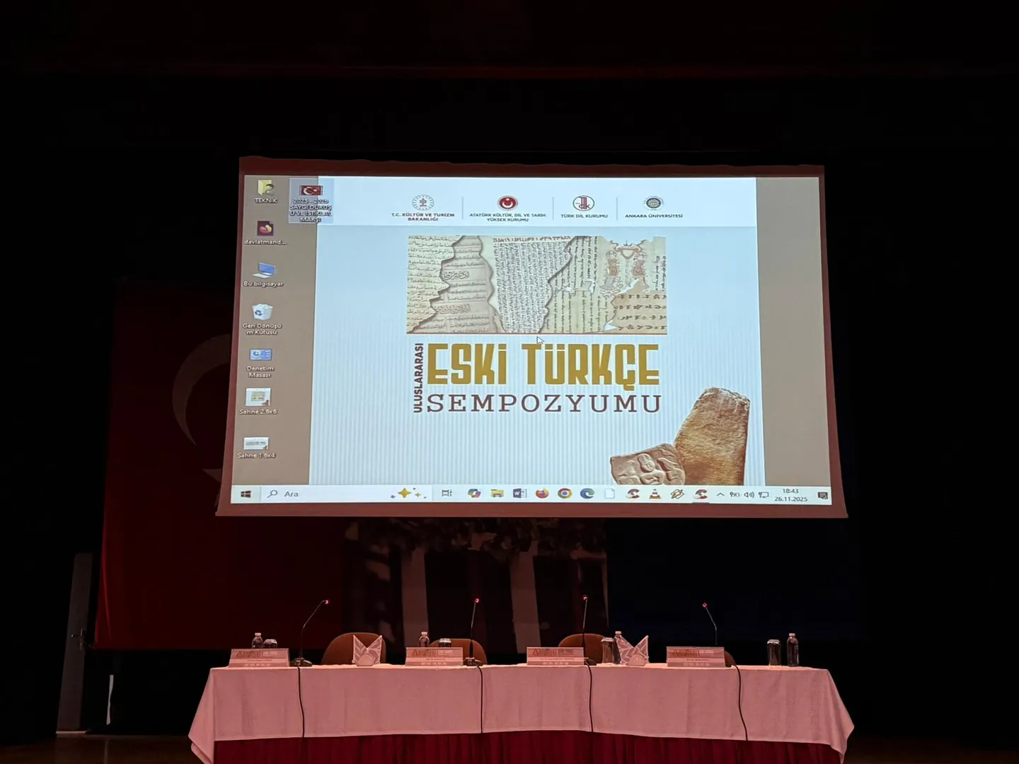 Анкарада “Халықаралық Көне Түркі Тілі Симпозиумы” басталды