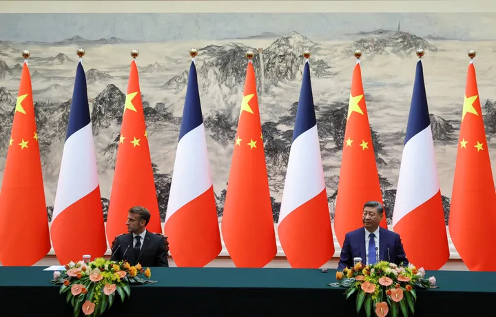 Xi to Macron: France, China should make 'new contributions' toward a multipolar world