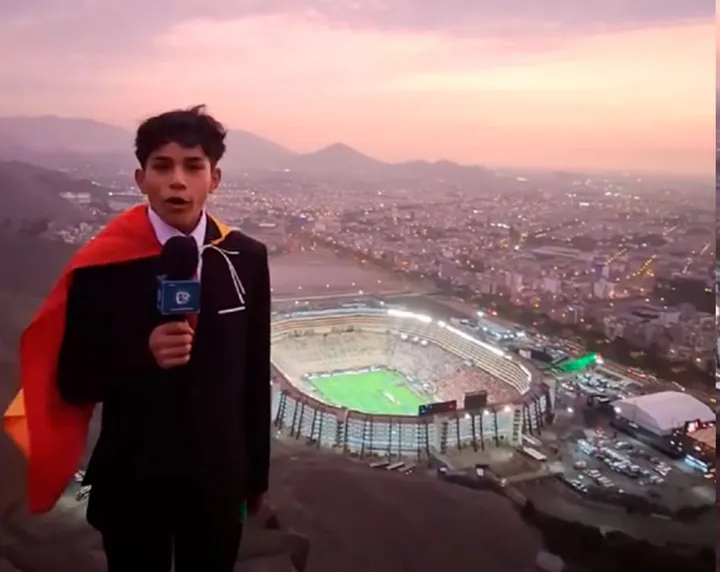 Cliver Huamán Sánchez : Le garçon qui a diffusé la finale de la Copa Libertadores depuis une colline