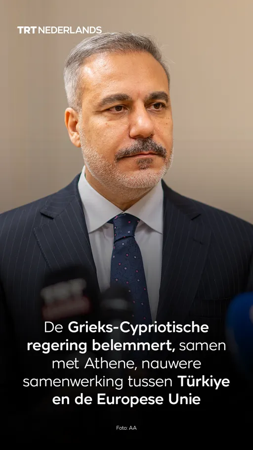 Grieks-Cypriotische regering belemmert nauwere samenwerking tussen Türkiye en de EU: Turkse Fidan