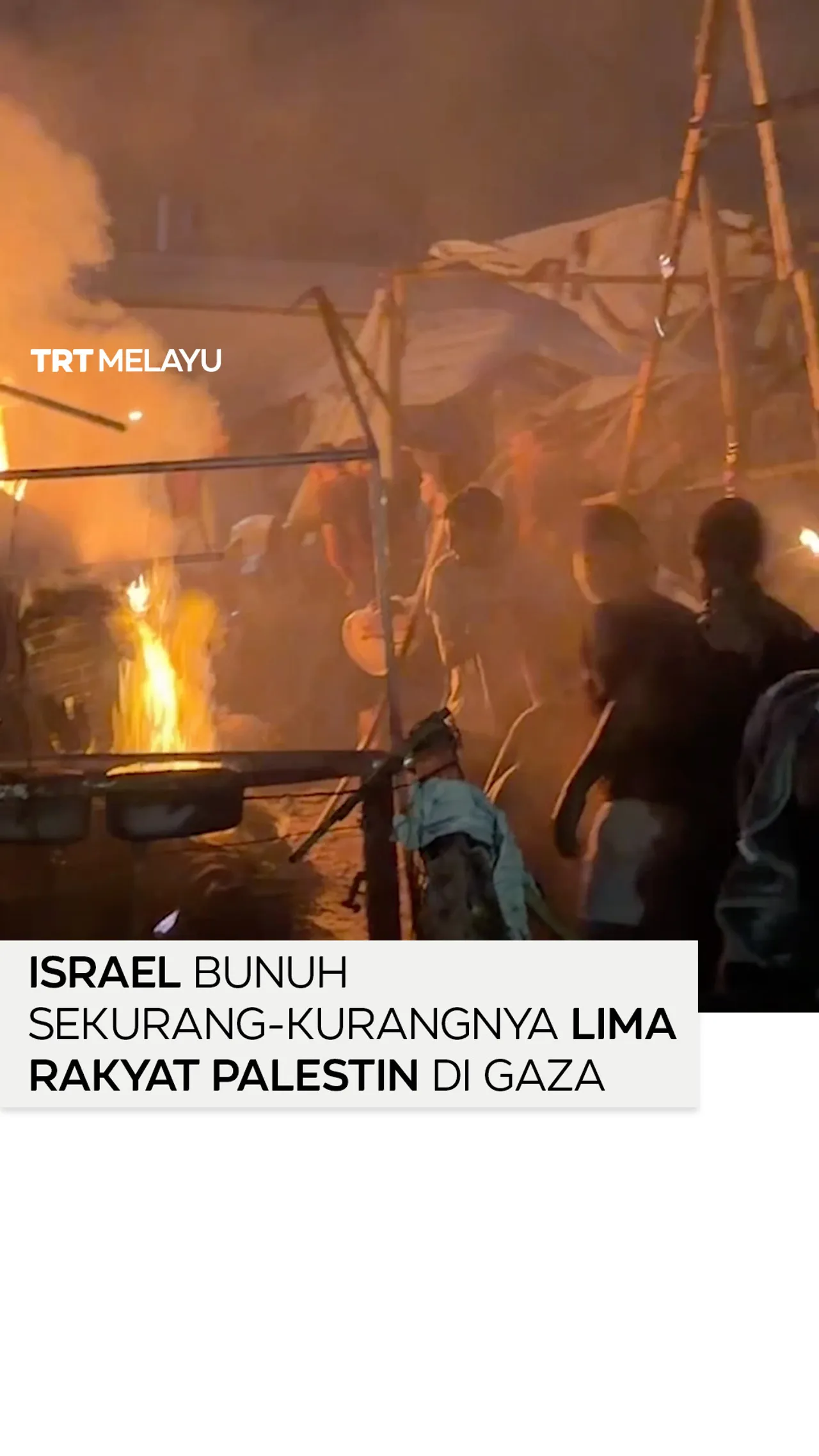 Israel bunuh sekurang-kurangnya lima rakyat Palestin di Gaza