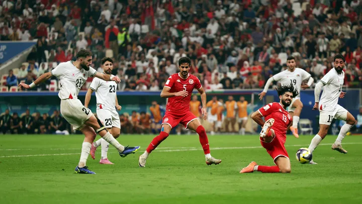 Palestine top Group A after stunning comeback draw with Tunisia in Arab Cup