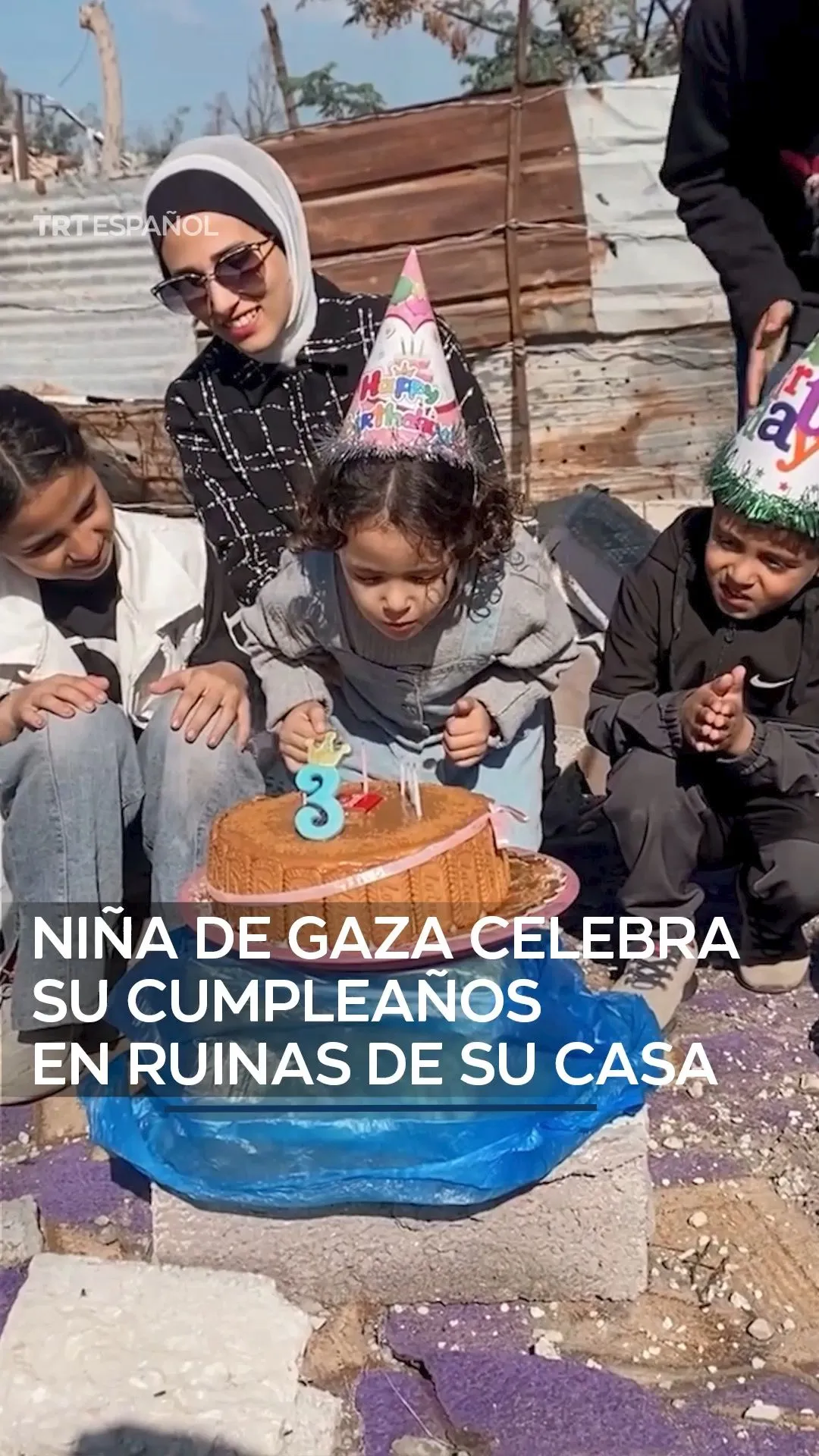 Celebración en la destrucción