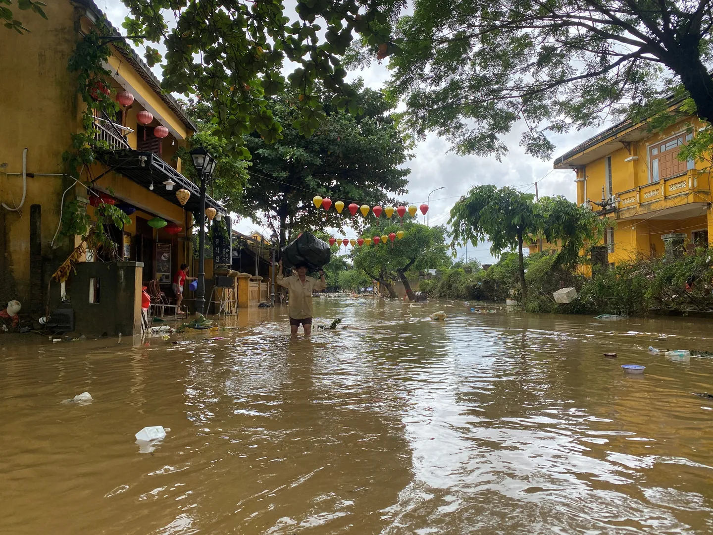Flooding in Vietnam kills two as country hit by dozens of landslides