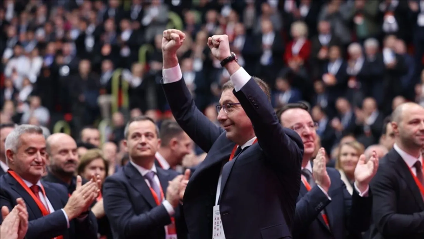 Христијан Мицкоски реизбран за претседател на ВМРО-ДПМНЕ