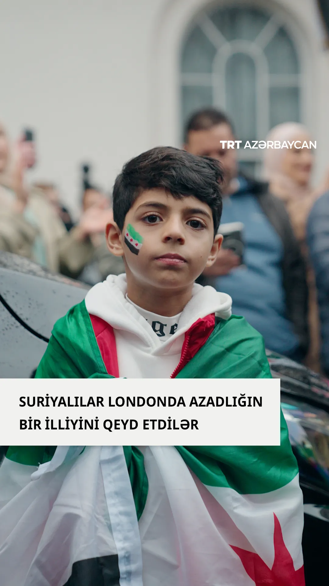 Suriyalılar Londonda azadlığın bir illiyini qeyd etdilər