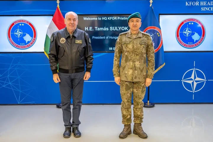 Komandant KFOR-a Ulutas primio mađarskog predsjednika Sulyoka