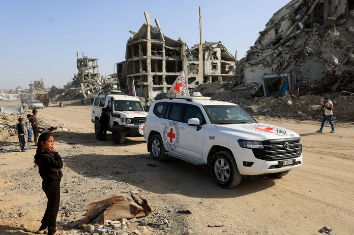 Israel returns bodies of 15 Palestinians via ICRC in last exchange under truce deal