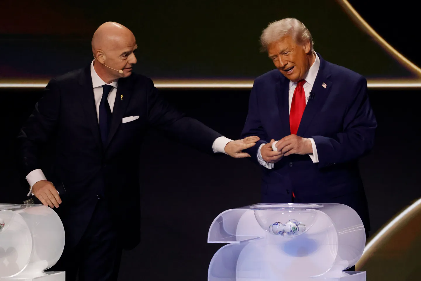FIFA chief Infantino breached neutrality by supporting Trump: rights group