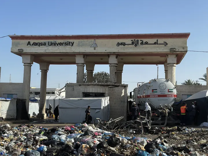 Khan Younis suočen s ekološkom i zdravstvenom krizom zbog nagomilanog otpada