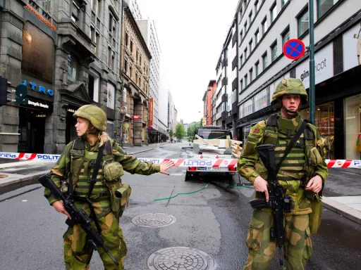 Polícia: Suspeito detido após tiroteio no centro comercial de Oslo, na Noruega