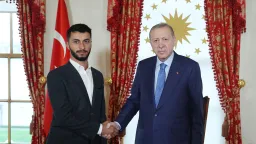 رئیس‌جمهور اردوغان، کارگردان مستند «سرزمین دیگری نیست» را به حضور پذیرفت