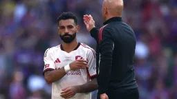 اسلوت: وضعیت آینده صلاح در لیورپول نامشخص است