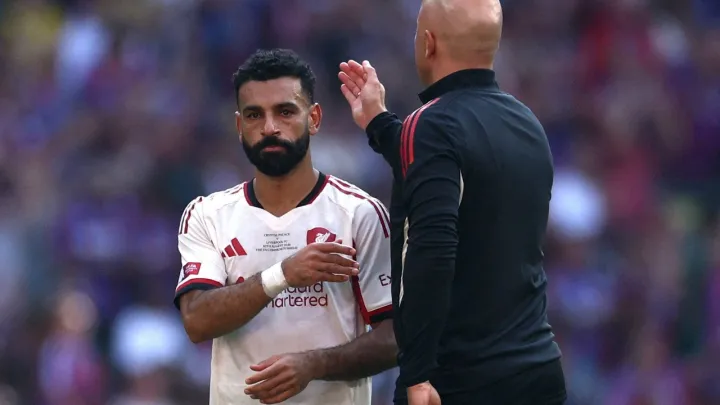 اسلوت: وضعیت آینده صلاح در لیورپول نامشخص است